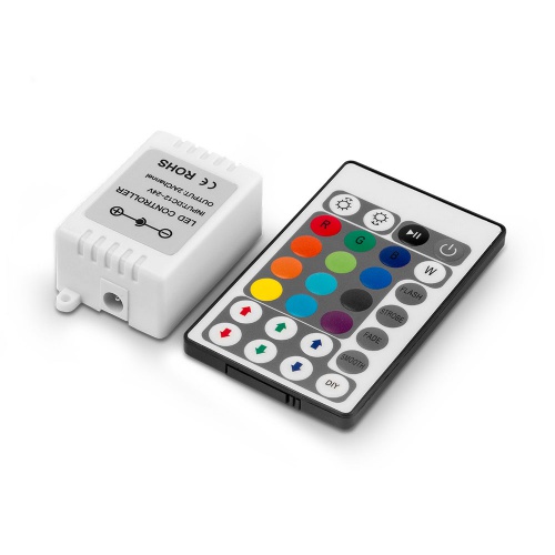 Controladora RGB con control remoto 5 mts