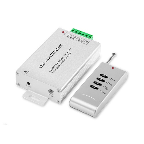 Controladora RGB con control remoto 10 mts