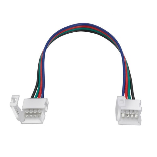 Conector 5050 RGB con cable – Doble