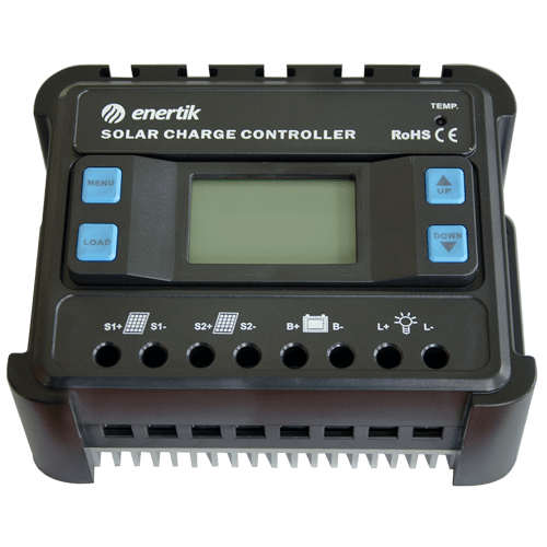 Regulador Solar PWM con display 12/20V-80A