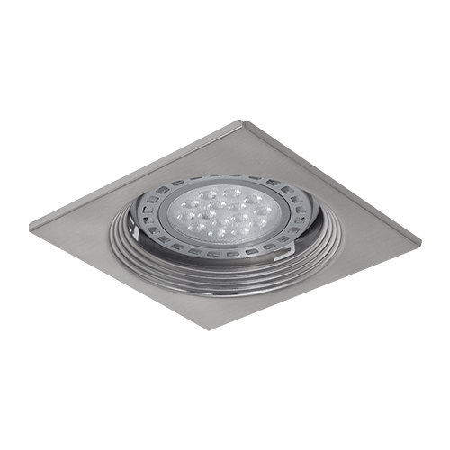 Spot de embutir fijo - AR111 – Cuadrado 16 cm